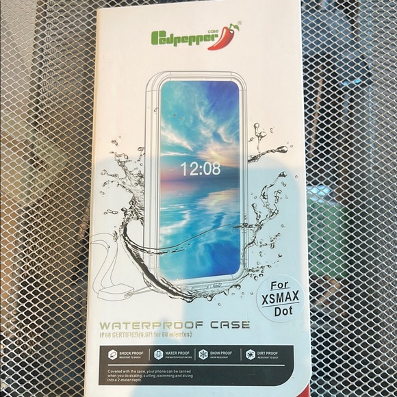 White Phone Case with Protective Features - Picture 1 of 4